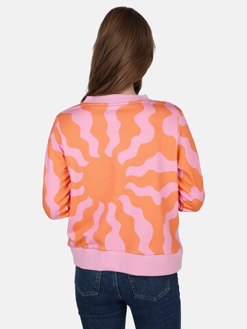 salzhaut Sweatshirt 'Utmessen' in Oranje