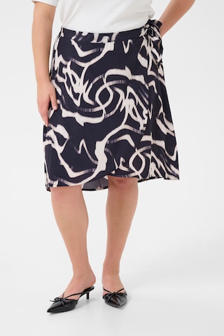 KAFFE CURVE Skirt 'maren' in Black: front