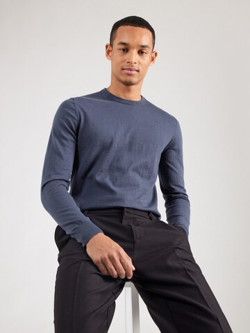 Pull-over Hackett London en bleu : devant