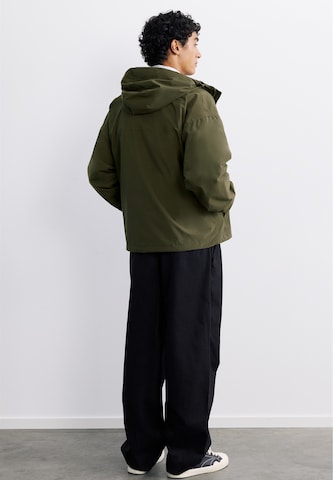 Pull&Bear Prehodna jakna | zelena barva