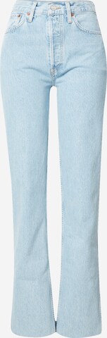 RE/DONE Boot cut Jeans '90S HIGH RISE LOOSE' in Blue: front