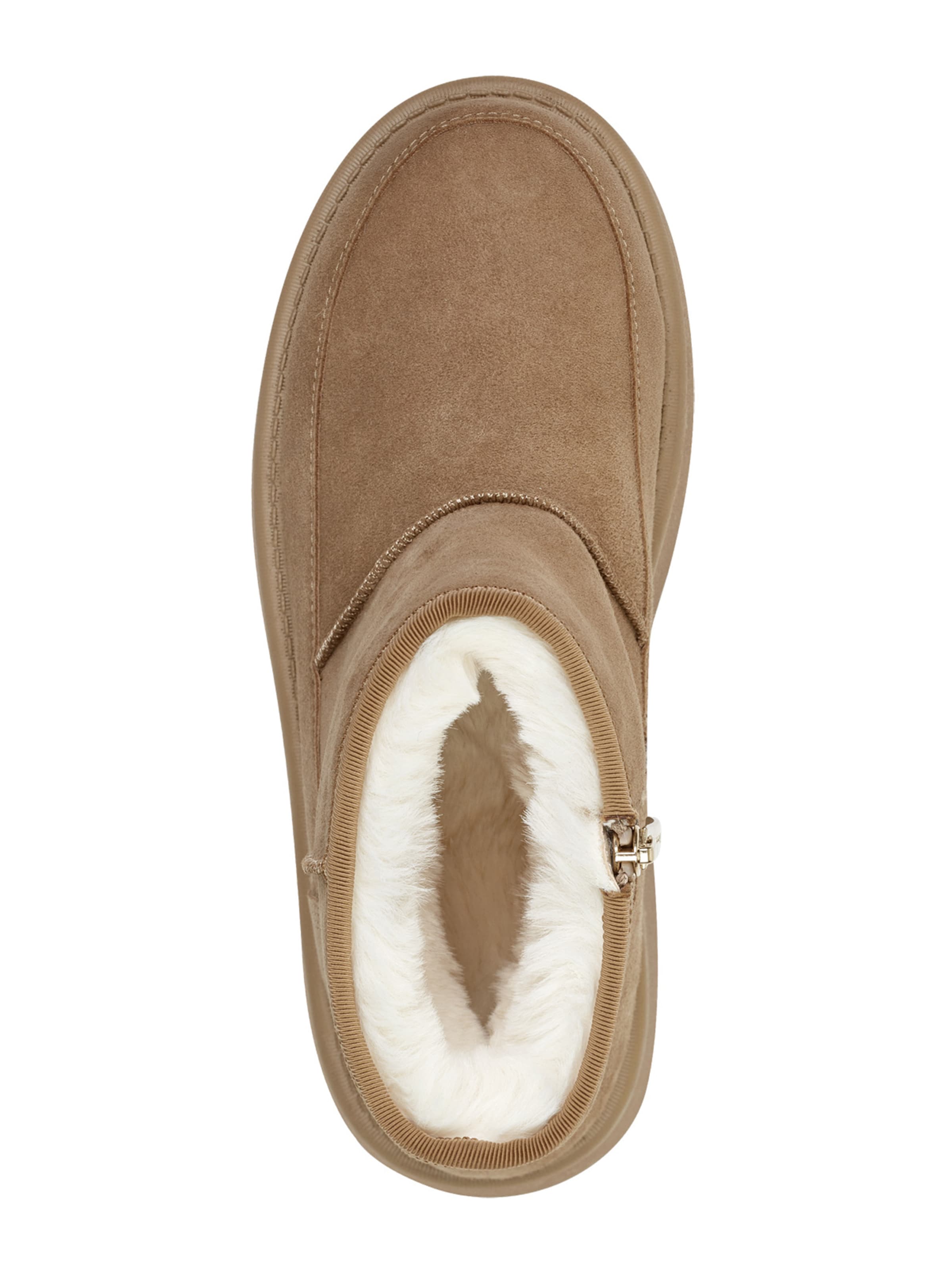 Botine de la Tamaris pe bej