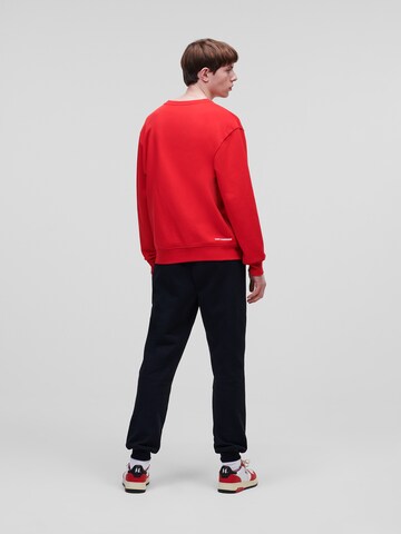 Sweat-shirt Karl Lagerfeld en rouge