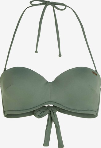 Fascia Top per bikini 'Havaa' di O'NEILL in verde: frontale