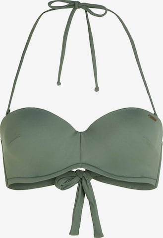 O'NEILL - Bandeau Top de bikini 'Havaa' en verde: frente