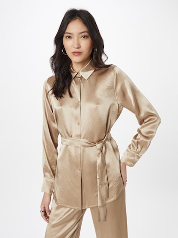 Max Mara Leisure Blouse 'HOLIDAY' in Goud: voorkant