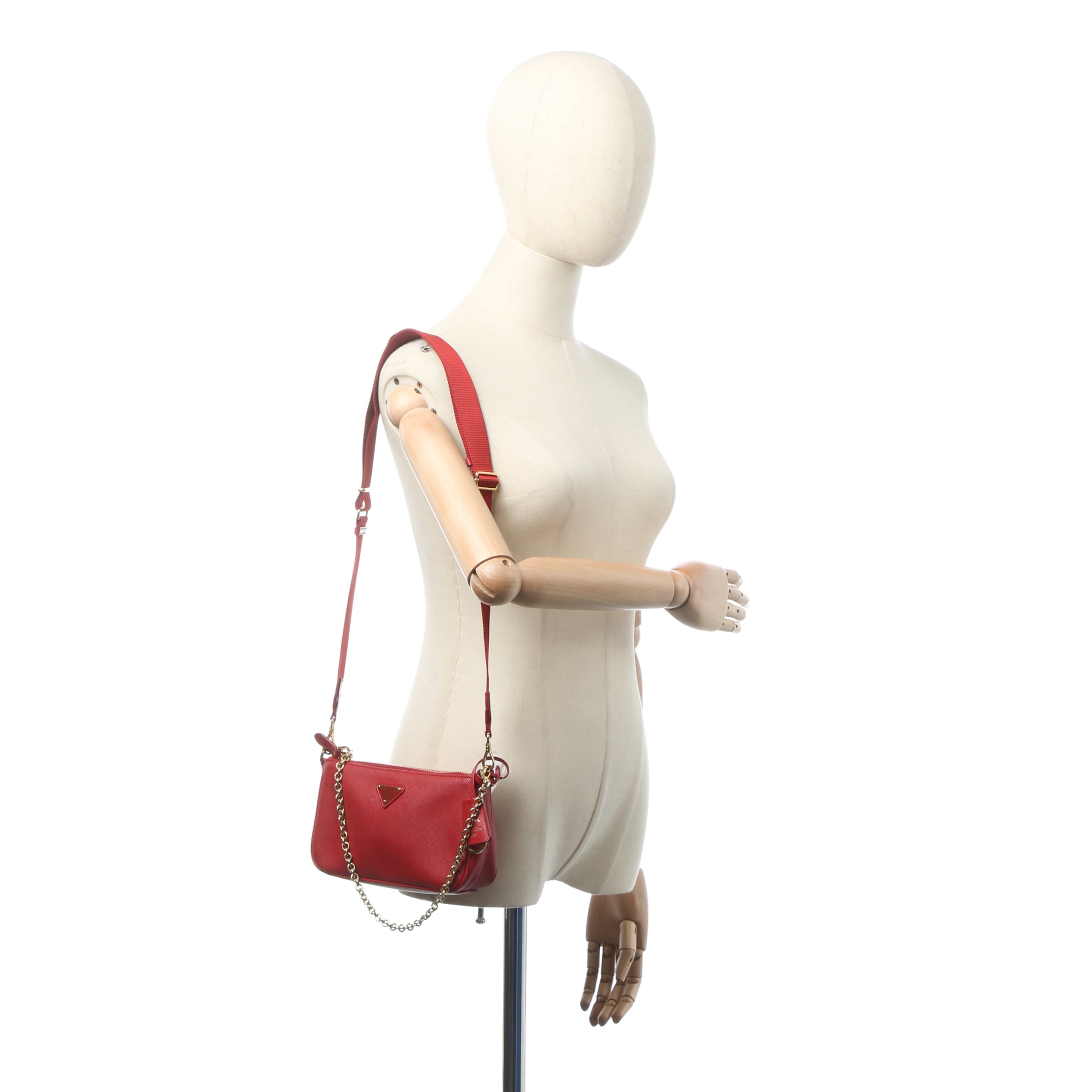 PRADA Bag in One size in Red