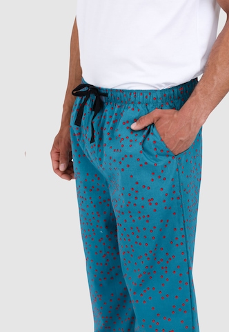 Lousy Livin Pyjamahose 'Pants Dots' in Grün