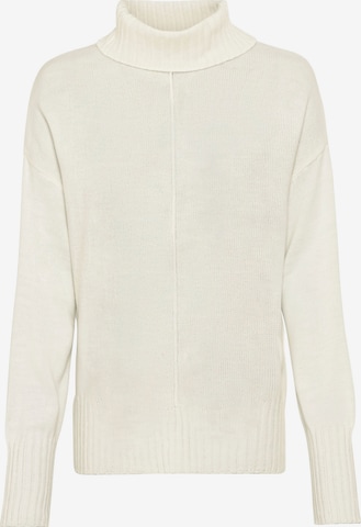 Pull-over heine en beige : devant