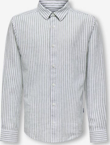 Only & Sons Junior Skjorte 'OSJCaiden' i grå: forside