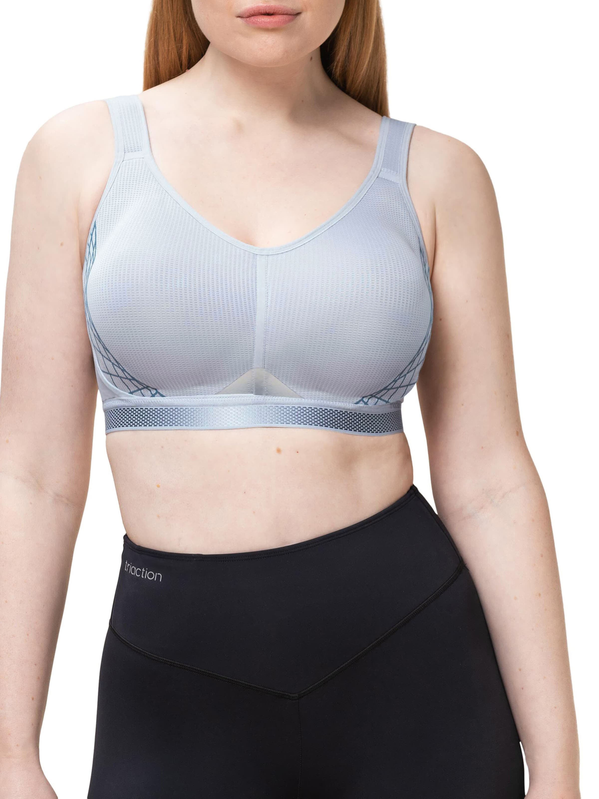 TRIUMPH High Support Bra ' Triaction Cardio Flow ' in Purple: front