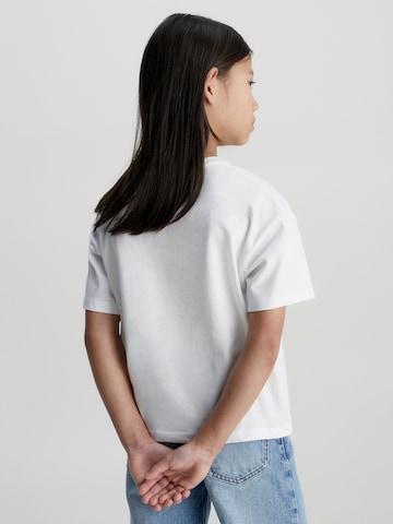 T-Shirt Calvin Klein Jeans en blanc