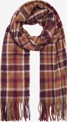 MANGO Scarf 'MONTREAL' in Brown: front