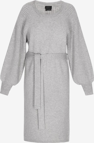 DreiMaster Klassik Neulemekko värissä harmaa: etupuoli