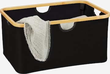 Wenko Laundry Basket 'Ecori' in Black