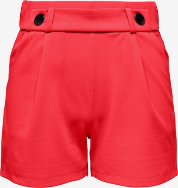 Pantaloni con pieghe 'GEGGO' di JDY in rosso: frontale