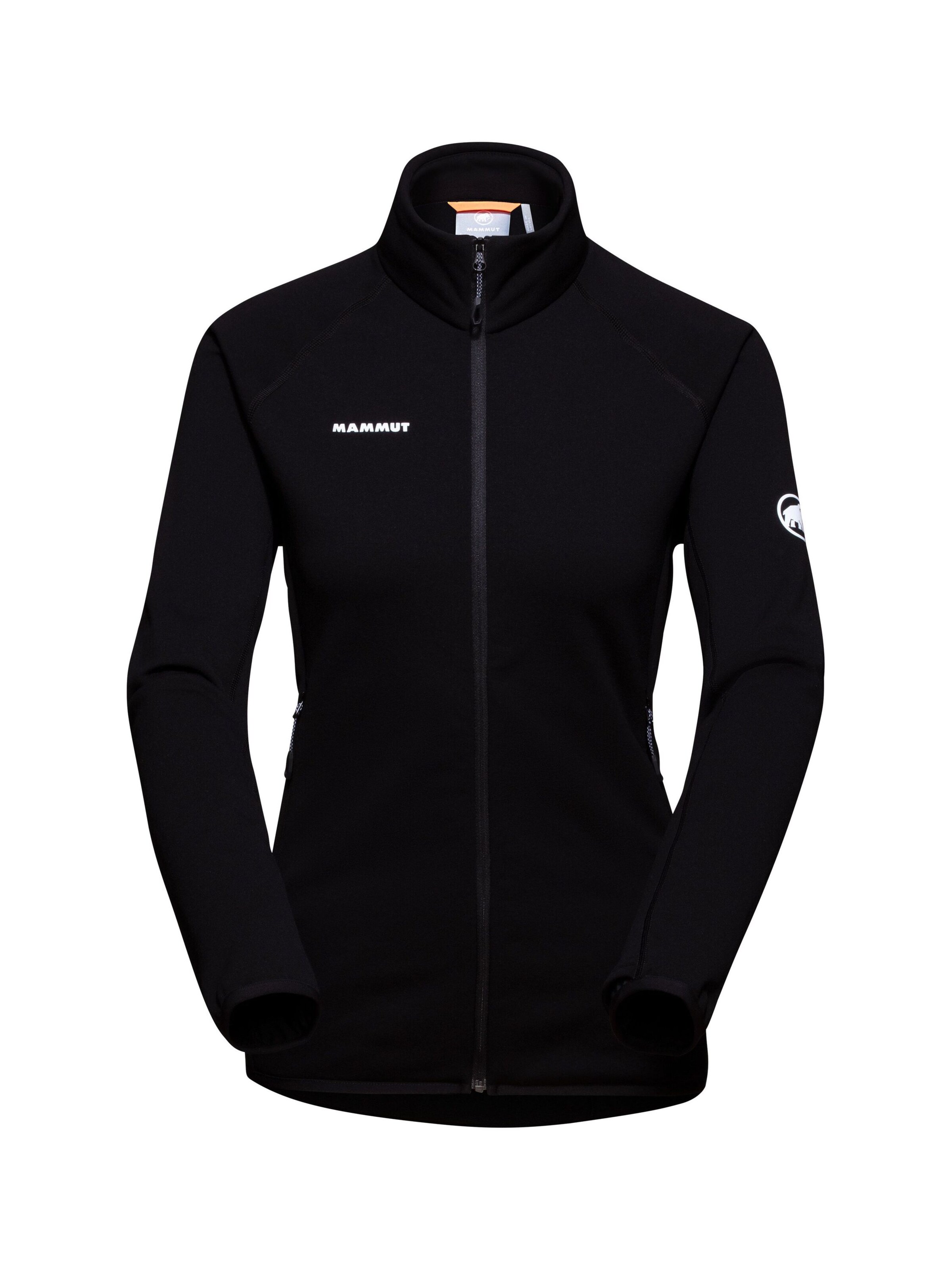 MAMMUT Funktionsfleecejacke ‘Aconcagua’ in Schwarz: Vorderseite