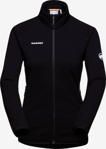 MAMMUT Funktionsfleecejacke ‘Aconcagua’ in Schwarz: Vorderseite