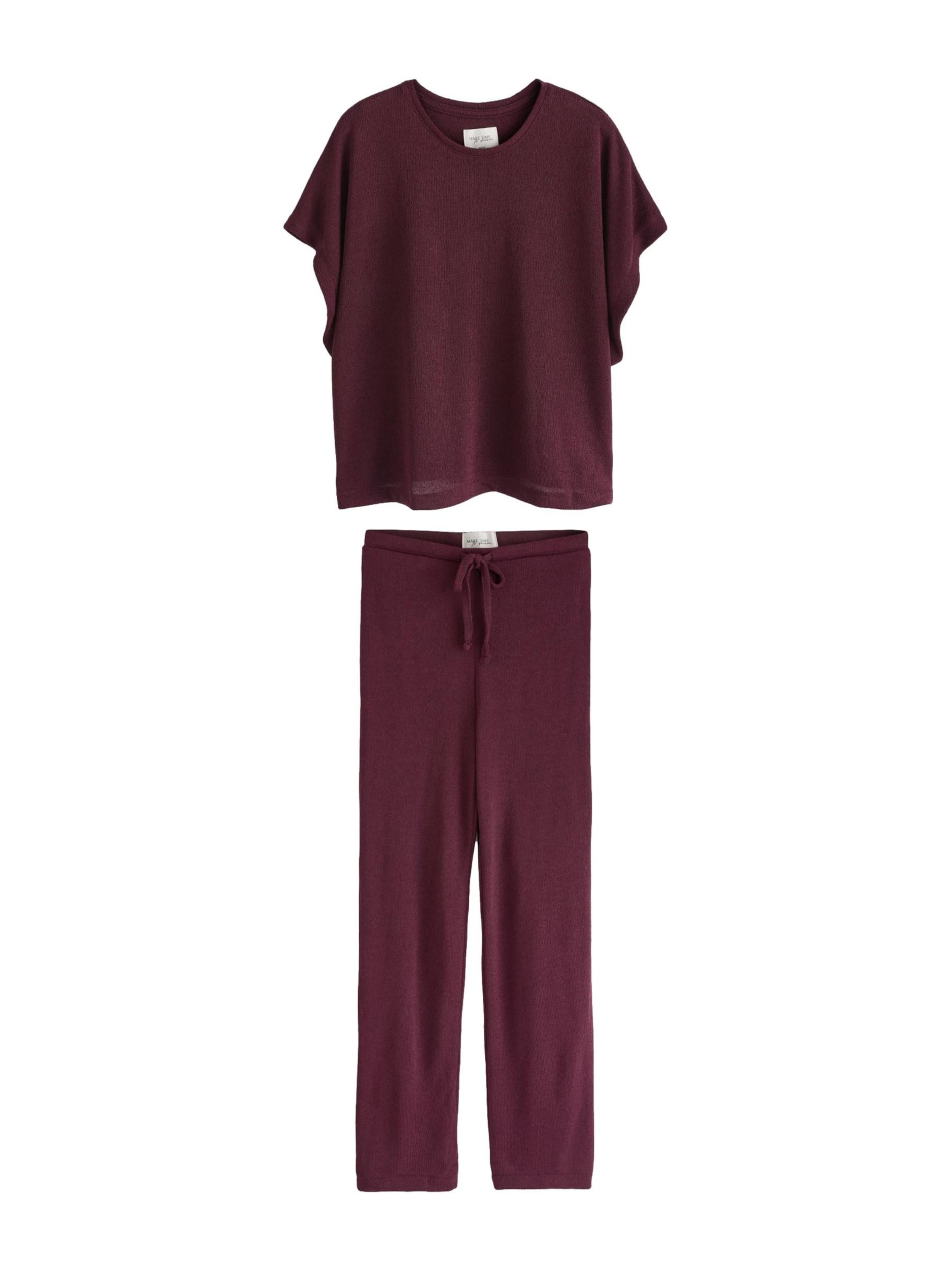 sarkans Next Pidžama: no priekšpuses
