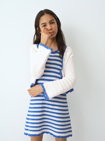 Rochie 'Margot' de la MANGO KIDS pe albastru: față