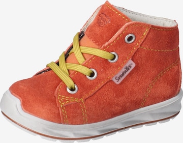 PEPINO by RICOSTA First-Step Shoes in Orange: front