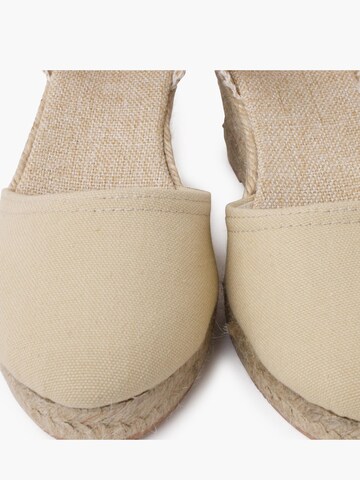 Sandales Pisamonas en beige