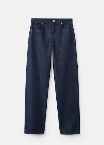 MANGO Regular Jeans 'Carrie' in Blau