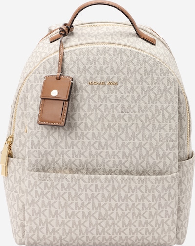 MICHAEL Michael Kors Ruksak u smeđa / prljavo bijela, Pregled proizvoda