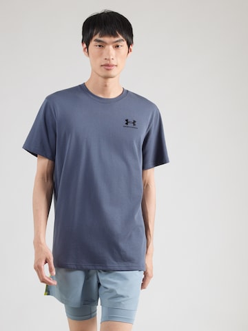 UNDER ARMOUR - Camiseta funcional en azul: frente