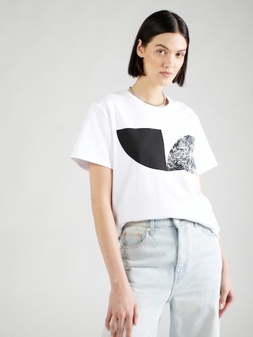 IRO Shirt in White: front