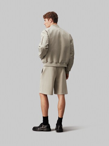 Calvin Klein Regular Shorts 'Terry' in Beige