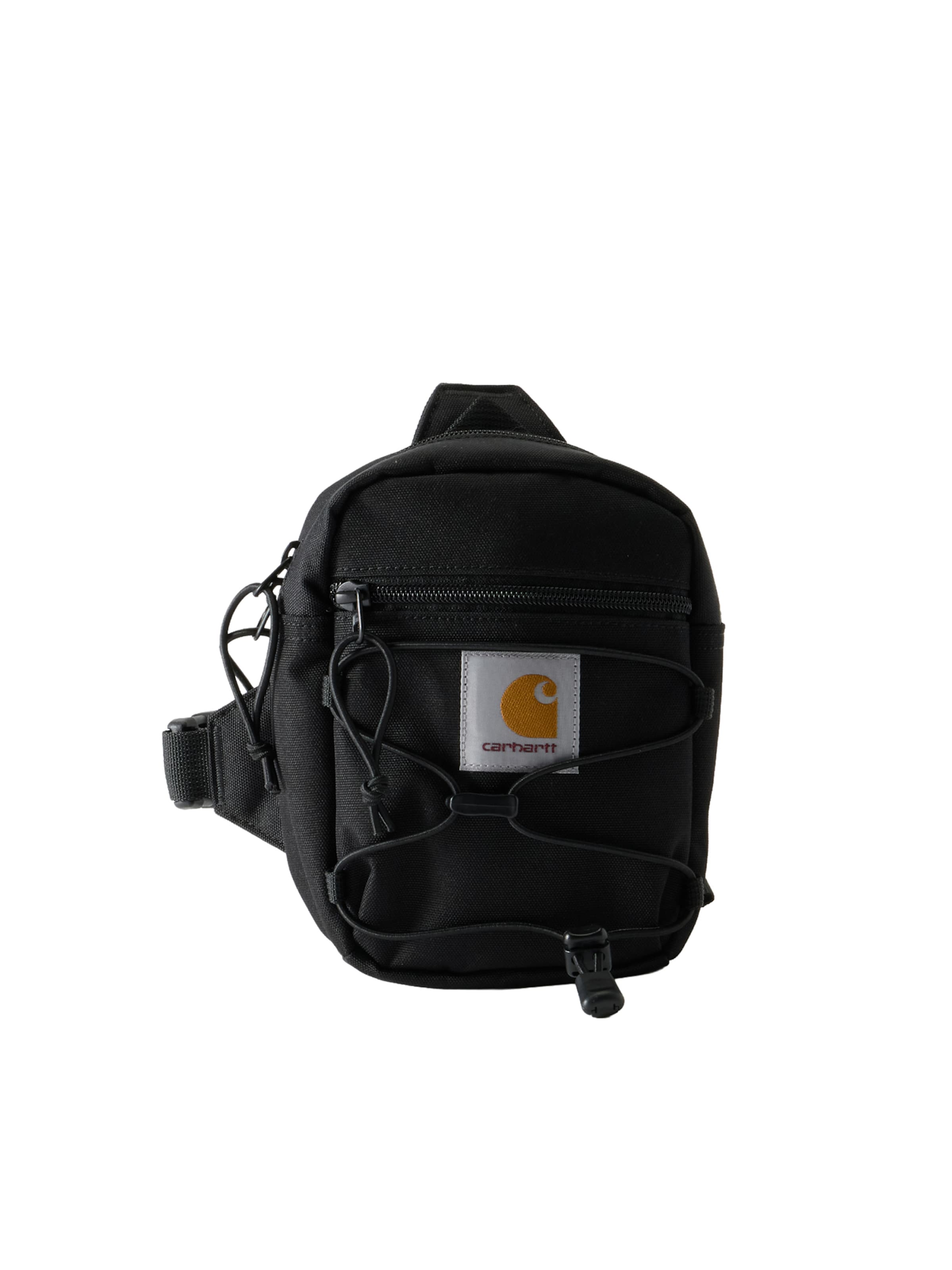 Carhartt WIP - Bolso de hombro en negro: frente