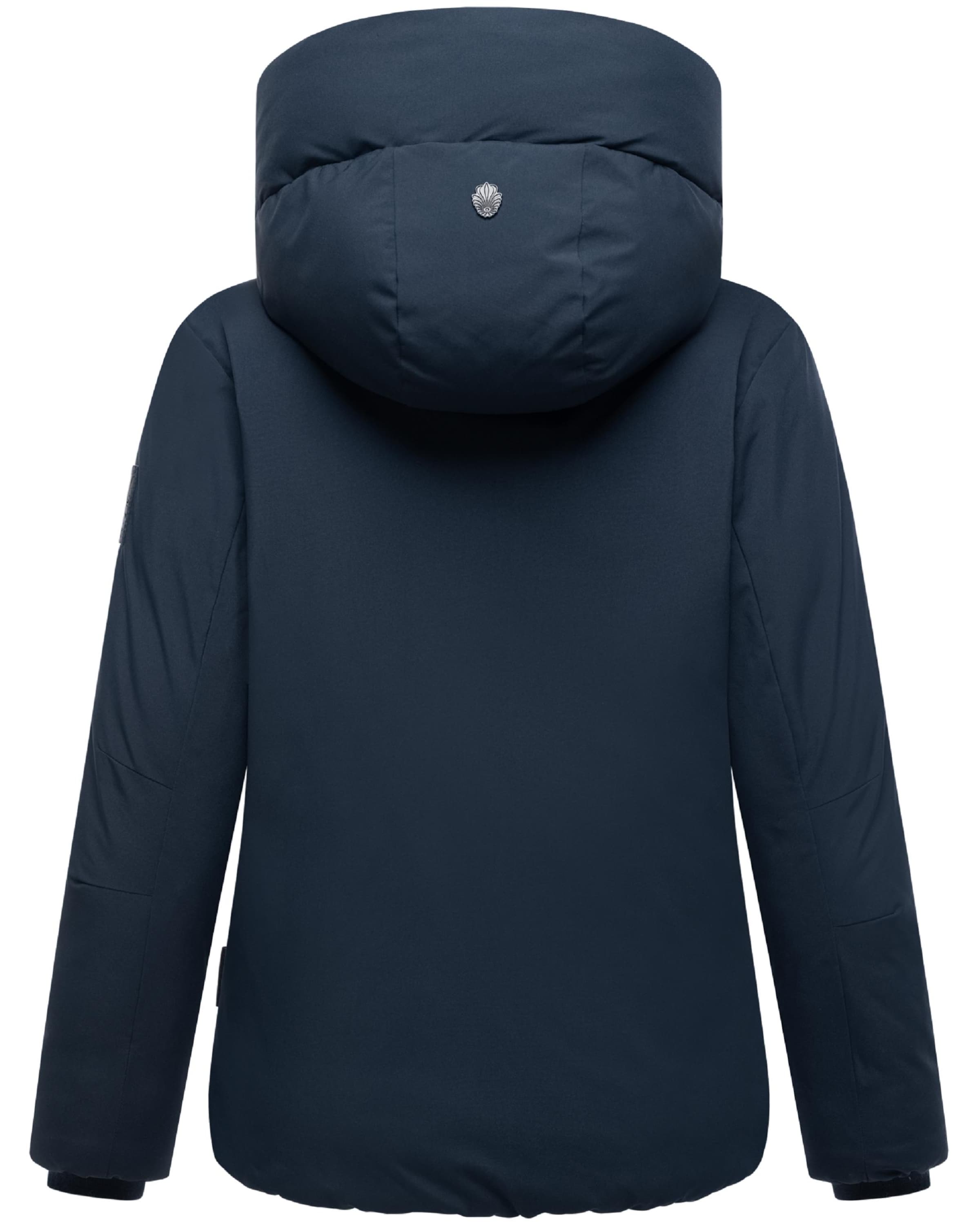 NAVAHOO Vinterjakke 'Blütenlicht 14' i blå