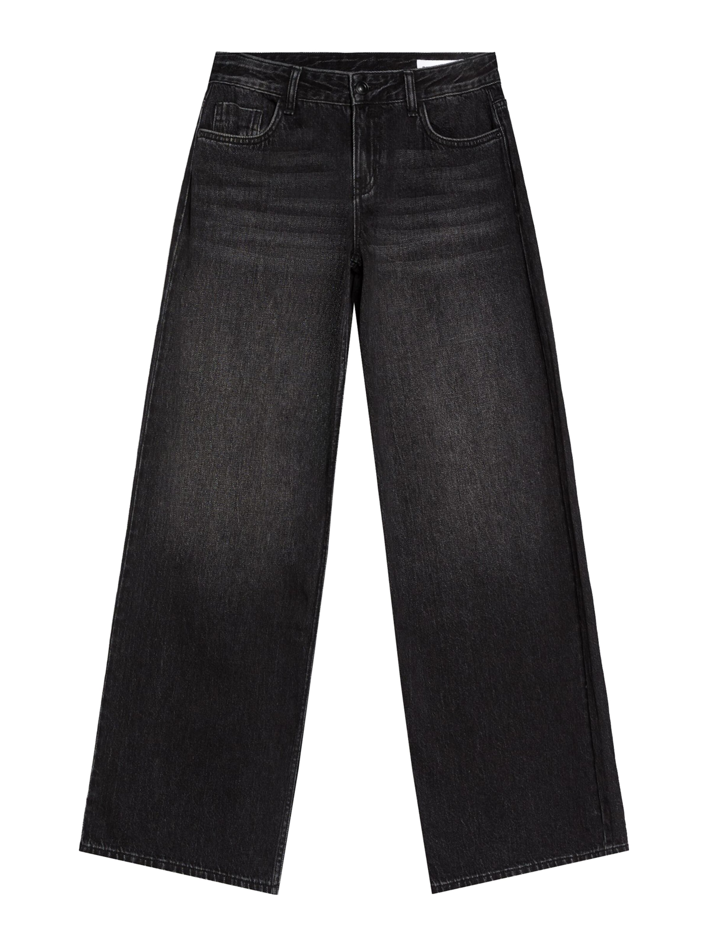 Bershka Jean en noir denim, Vue avec produit