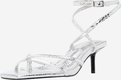 TOPSHOP Remmisandaalit 'Imogen' värissä hopea, Tuotenäkymä