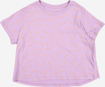 T-Shirt fonctionnel 'Swooshfetti' NIKE en violet : devant