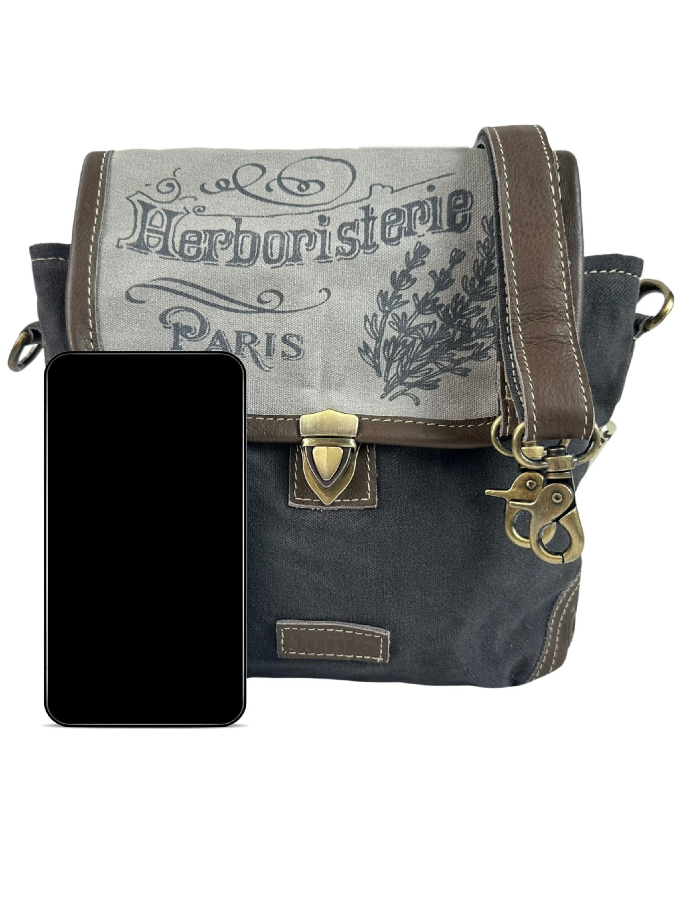 Sunsa Crossbody Bag 'Sunsa' in Black