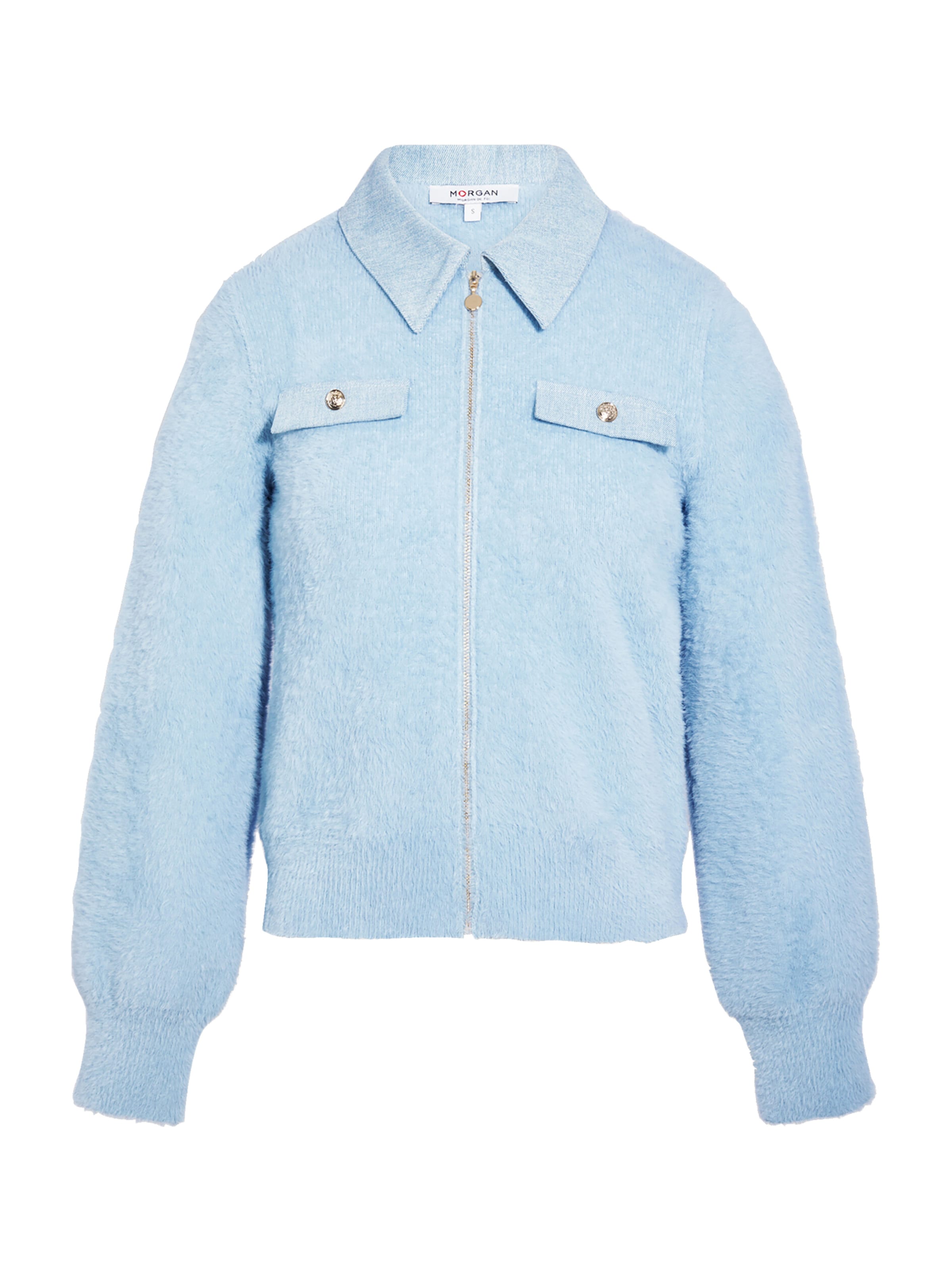 Morgan Kardigán - Modrá: predná strana