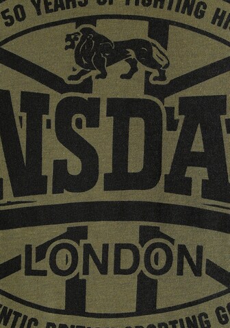 LONSDALE Футболка в Зеленый