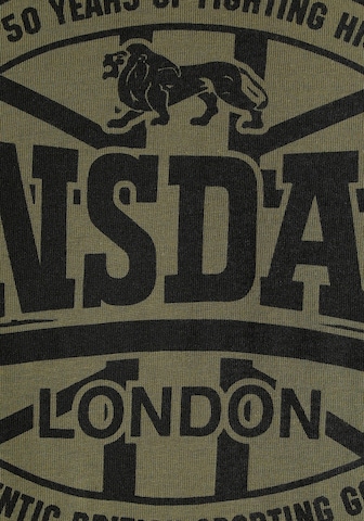 LONSDALE Shirt in Grün