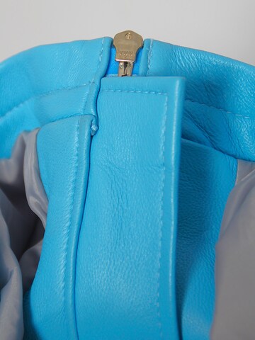Be  Noble Skirt 'Lederrock aus ECHT Leder als Minirock in hellblau' in Blue