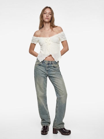 Koton Blouse in Beige: voorkant
