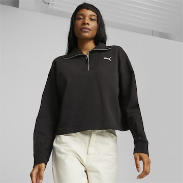 PUMA Athletic Sweatshirt in Black