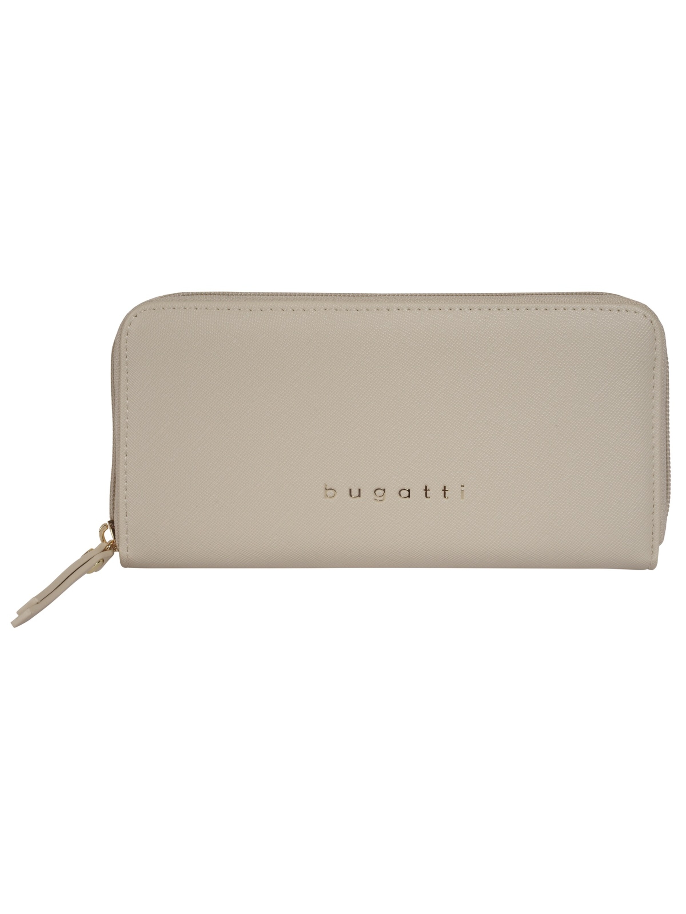 bugatti Wallet 'ELLA SAFFIANO' in Beige: front