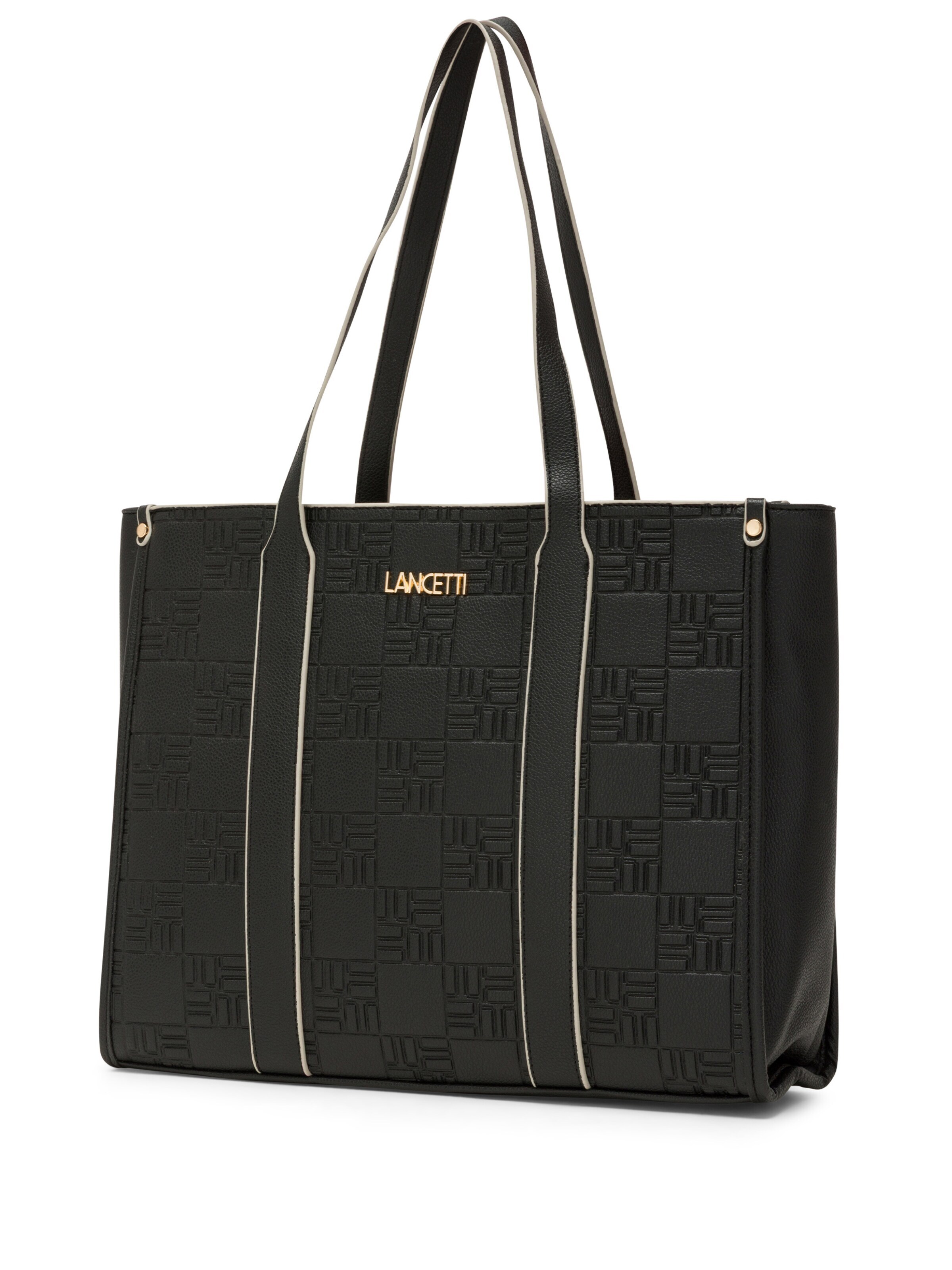 Shopper 'Geniver 3' di Lancetti in nero
