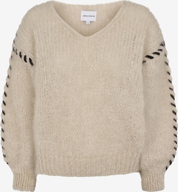 americandreams Sweater 'Milana' in Beige: front
