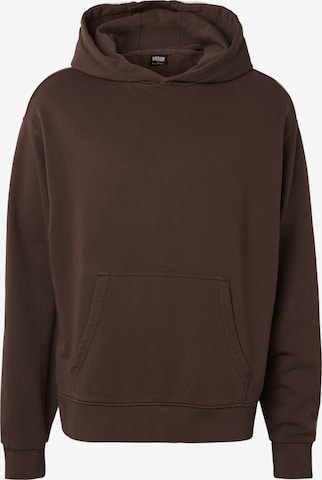 Urban Classics - Sweatshirt em castanho: frente