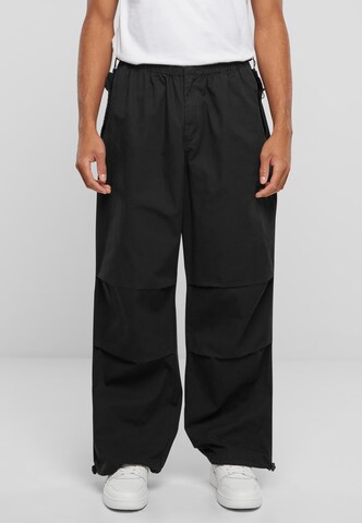 Loosefit Pantalon Karl Kani en noir : devant