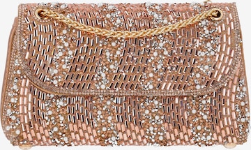 faina - Mala de ombro em rosa: frente