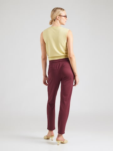 Coupe slim Pantalon 'Ny44la' ZABAIONE en rouge